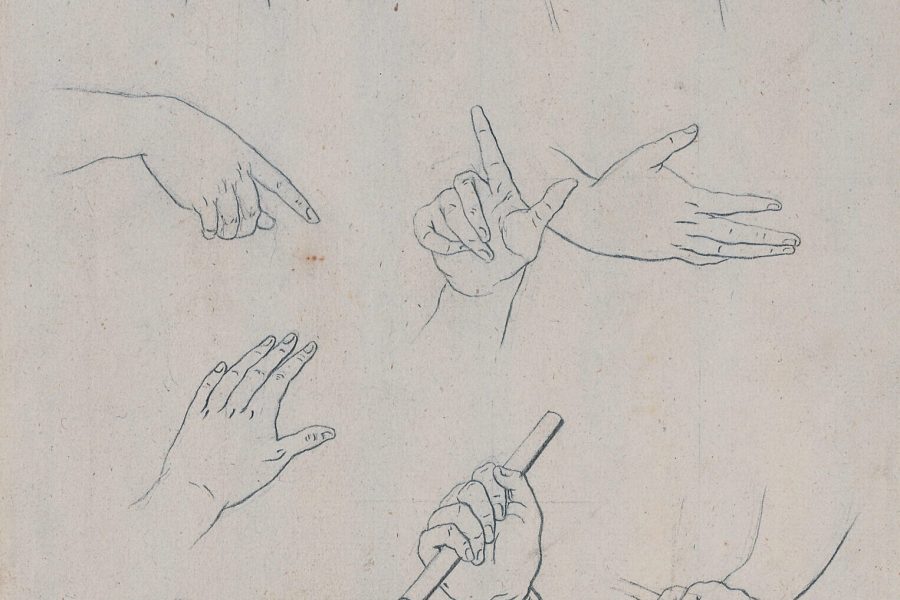 Friedrich, Caspar David_Handstudien_1790_94_Pommersches Landesmuseum Greifswald