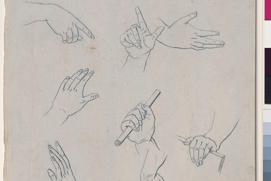 Friedrich, Caspar David_Handstudien_1790_94_Pommersches Landesmuseum Greifswald