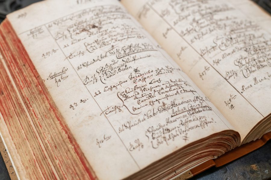 Taufbuch St. Nikolai Kirche Greifswald